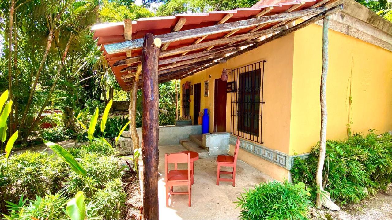 Gardenhotel Macan Che B&B Izamal Eksteriør billede