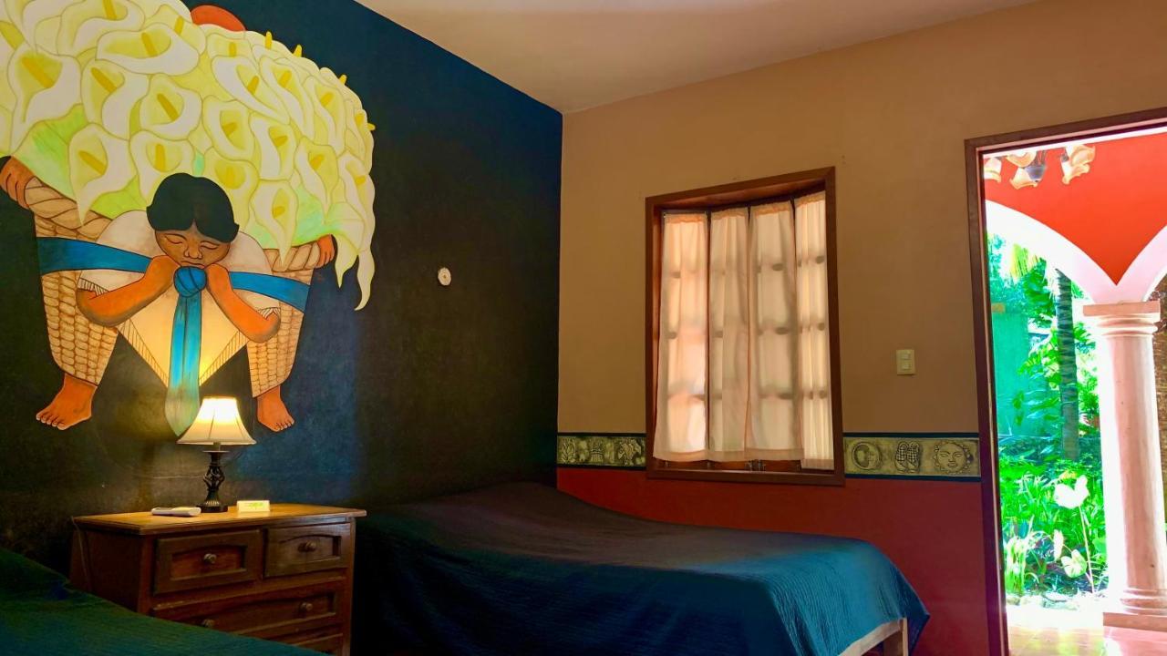 Gardenhotel Macan Che B&B Izamal Eksteriør billede