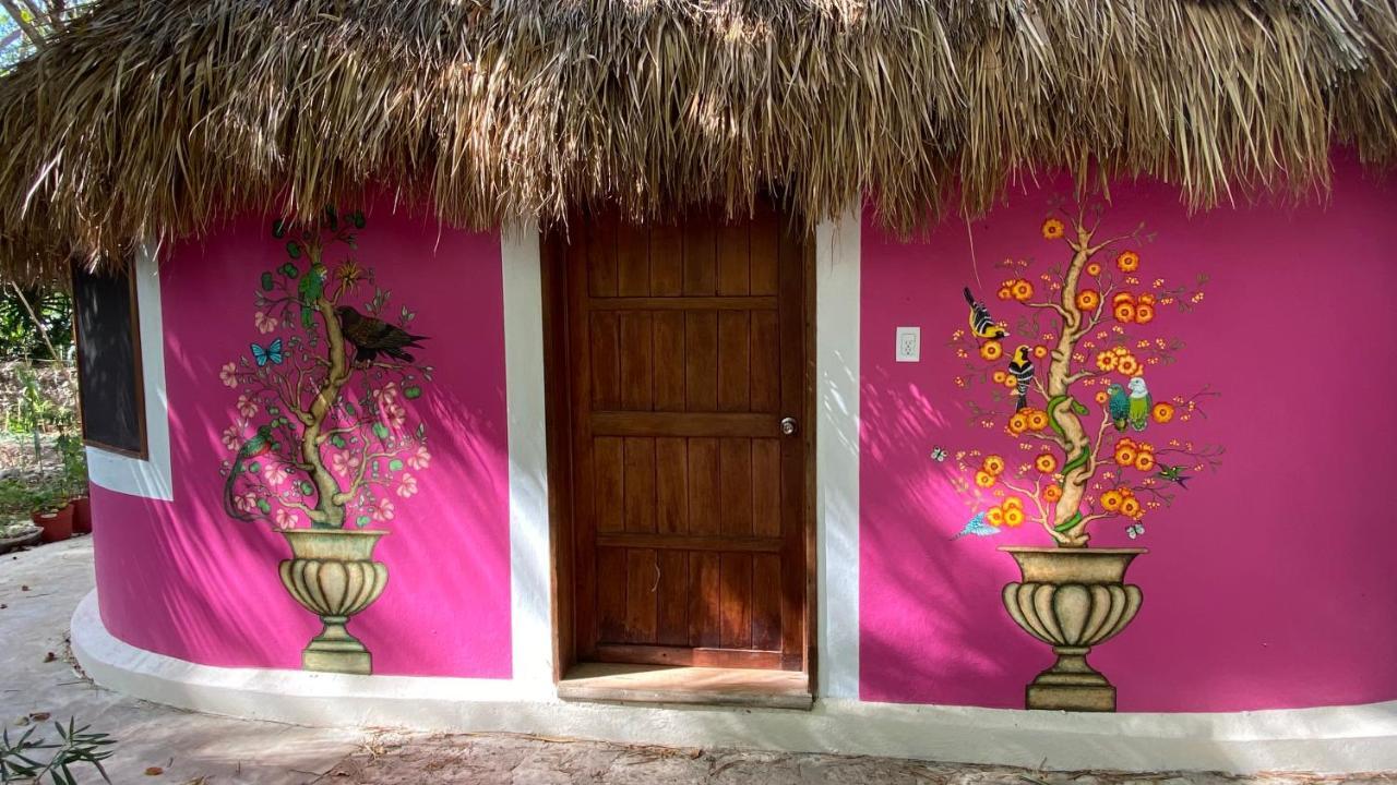 Gardenhotel Macan Che B&B Izamal Eksteriør billede