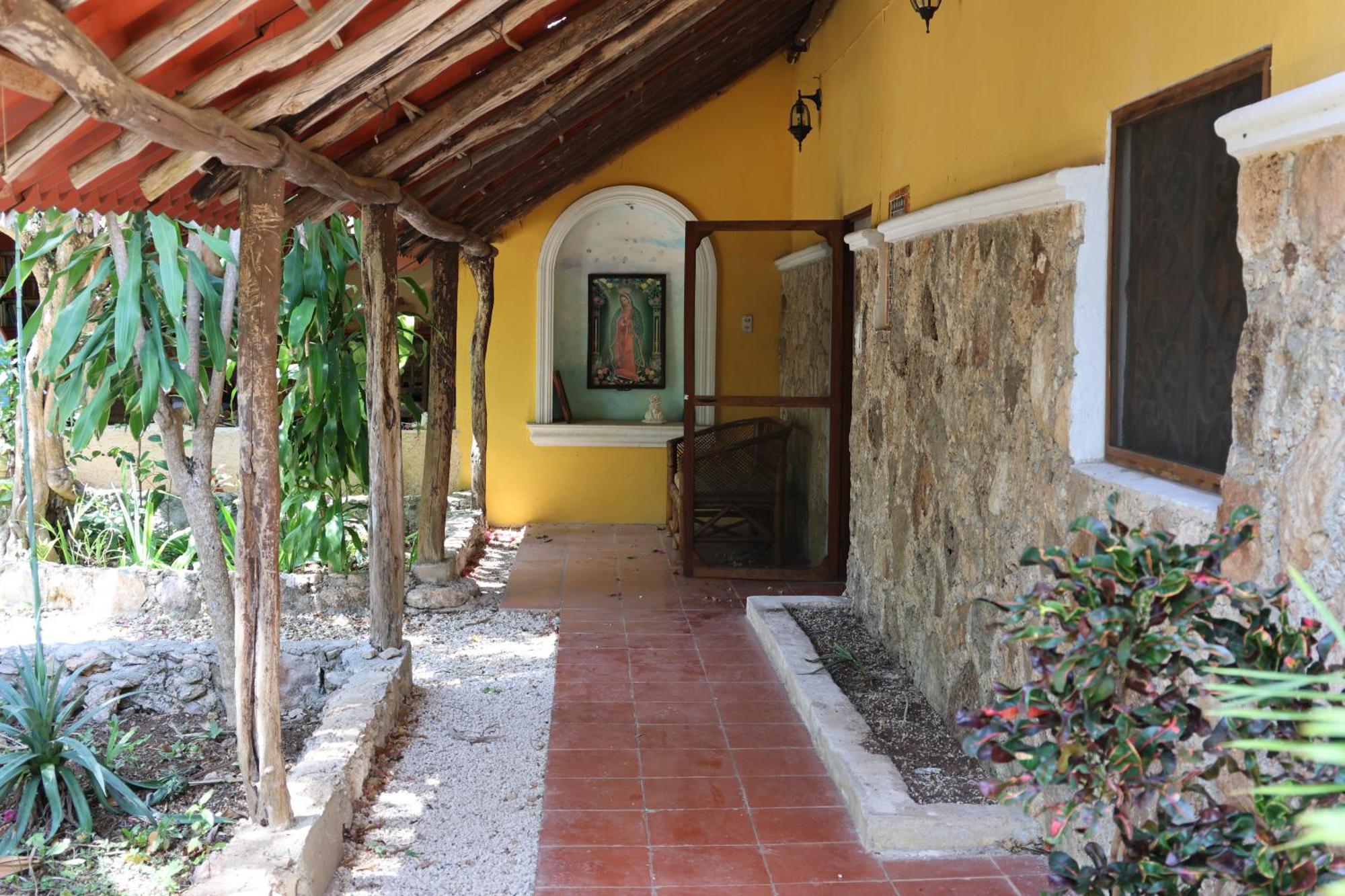 Gardenhotel Macan Che B&B Izamal Eksteriør billede